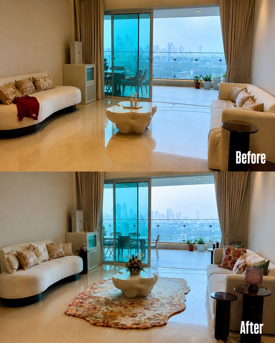 Marble Living Room